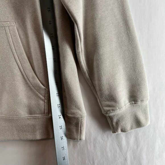 Moondoggies Beach Club Line Up Hoodie Mens M Pullover Fleece Graphic Print Beige - Picture 9 of 11